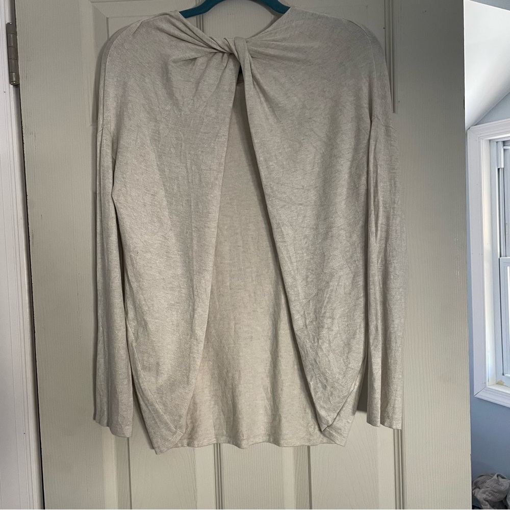 Fabletics Small Backless Sweater - image 2